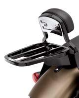 Can be used with Detachable or Rigid Mount Sissy Bar Sideplates. 53899-02 Chrome. $119.