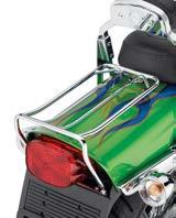144 DYNA Backrests & Racks a. Bobtail Fender Rack* Style and function come together in this beautifully sculpted luggage rack.