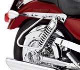 91008-82C $369.95 Fits 82-later XL, 08-later Dyna (except FLD) and 84-99 Softail models equipped with H-D Chrome Saddlebag Supports. b.