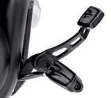 e. Billet Style ReAR brake lever chrome f. Billet Style shift Lever Chrome DYNA 155 Foot Controls e.