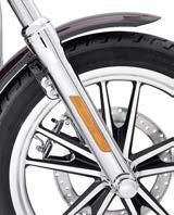 162 DYNA Chassis Trim Front End A. Lower Fork Sliders Chrome Competitively priced, these chrome-plated Lower Fork Sliders give your bike up-front style.