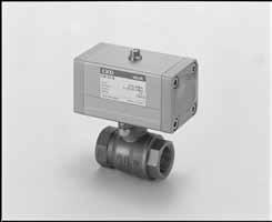 ir operated type 2-port ball valve (compact rotary valve) S-W/S-WR* Series : Rc3/8 to Rc2 JIS symbol S-W (double acting) S-WR1 (single acting-n) S-WR2 (single acting-no) ommon specifications s S-W