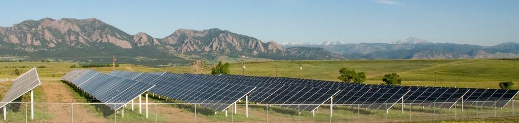 Existing Policy Colorado Solar Gardens Act passed in 2010 (HB10-1342) Structure works well; credit rate is retail minus T&D, plus competitive REC value Set the template for what community solar looks