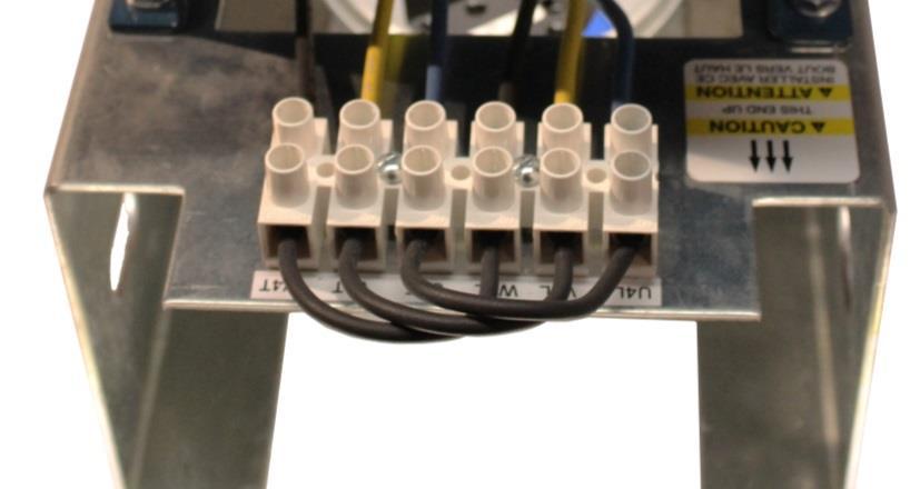 Contactor Wiring Option The Matrix APAX comes with a user configurable contactor wiring block. This option allows the user to add disconnect options to meet their applications.