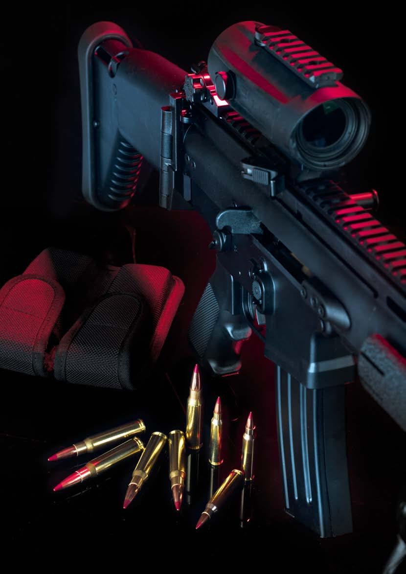CALIBER 7,62 x 51 mm RIFLE, LIGHT MACHINE GUN AND MACHINE GUN AMMUNITION 7,62 x 51 mm NATO BALL M80 core bullet 7,62 x 51 mm NATO TRACER M62 core bullet 7,62 x 51 mm SUBSONIC core bullet 7,62 x 51 mm