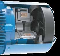 applications where the motor is driven by variable speed drives to keep the