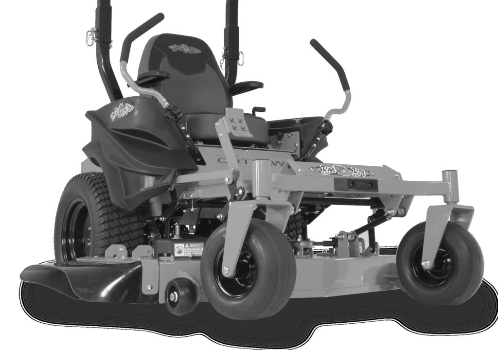 COMPACT OUTLAW ZERO-TURN MOWER OWNER S, SERVICE