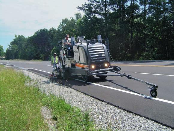 and extended operation The rumble strip kit is the perfect choice for milling rumble strips into asphalt or concrete road