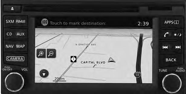6 7 4 5 0 8 3 9 NAVIGATION SYSTEM (if so equipped) Your Navigation System can calculate a route from your current location to a preferred destination.