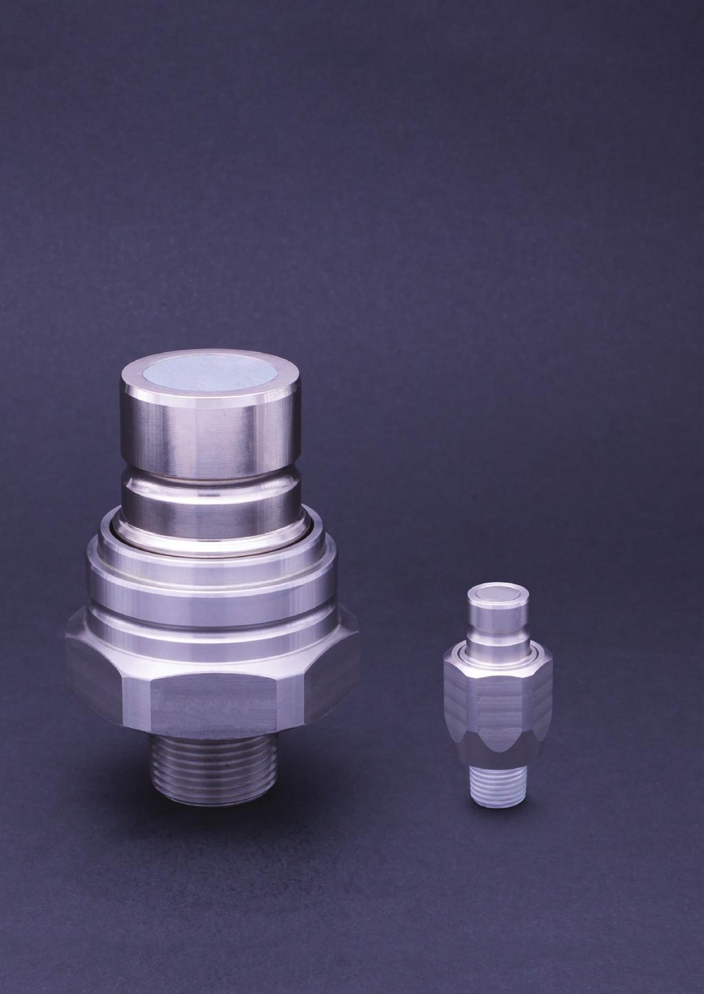 Connect-Under-Pressure Coupling The Size 11 nozzle and receiver in our Flush Face range was specifically designed to connect whilst the transfer line is subjected to residual line pressure.
