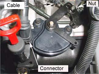 Technical Service Bulletin Group Number TRANSAXLE 09-AT-013 14. Move the shift lever to the N position. Attach the shift cable to the lever and install the nut.tighten the nut to specification.
