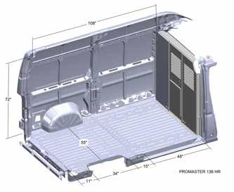 Make Your Cargo Van Work Ready ProMaster Low Roof 8 WB ProMaster & ProMaster Low Roof 6 WB ProMaster