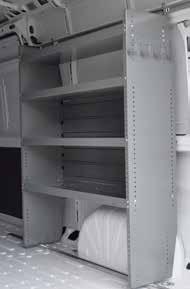 ADseries Adjustable Shelving ProMaster & EXCLUSIVELY FROM ADRIAN STEEL: A SHELVING PLATFORM THAT ALLOWS YOU TO PUT SHELVES WHERE YOU WANT THEM, NOT WHERE WE THINK YOU NEED THEM!
