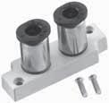 K4 Series additional parts order codes Mounting bracket K310-21: Mounting bracket (with mounting screws), 1 set Air supply block K310-MP: Air supply block (no mounting screws), 1 set 4 fitting block