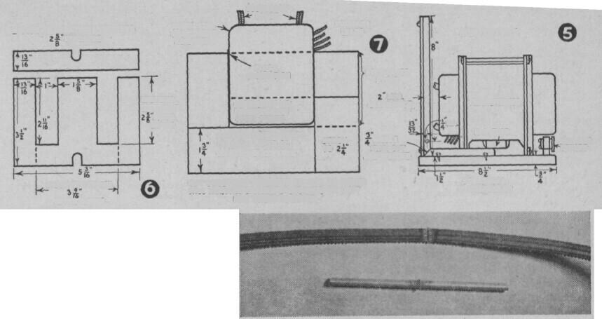 With the blade in the clamps (Fig. 1), press down in a positive and reasonably quick manner on the operating lever.