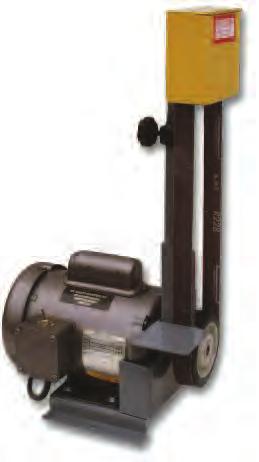 Similar to the 2FS only 2" x 72" belt and 8" contact wheel. Wt. 35 lbs. MODEL 2FS72M 1/2 HP, 1 PH, 110v. V-belt drive.