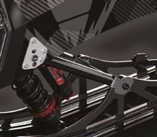 feel of an MX bike. Featuring the Camso 10, it allows riders to rip through the mountains with the nimblest feel.