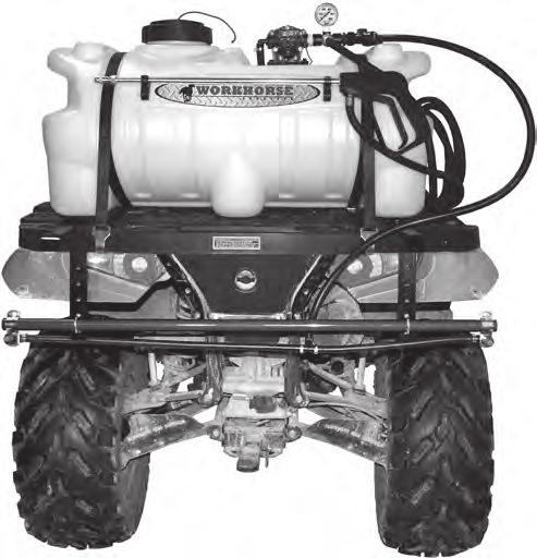 WORKHORSE S P R A Y E R S Assembly / Operation Instructions / Parts by, a Division of Green Leaf, Inc ATV 2522 MODEL # ATV 2522 DELUXE ATV 2 NOZZLE SPRAYER GENERAL INFORMATION WARRANTY / PARTS /