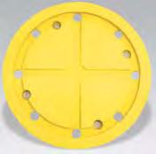 curved and contour surfaces. Hook-Face Pads Short nap pads for use with reattachable discs.