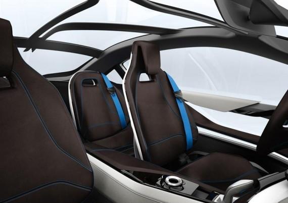 BMW i8 Concept is a sports car of the most modern sort: forward-looking, intelligent and innovative.