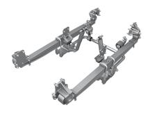 axle steel suspension