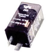 129 except with tab vsm254 2-Pin Flasher Flasher 12 volt, 2-pin, 20 lamp, 45 amp 254 vsm255 2-Pin Electronic