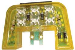 LED vsm1375am Amber LED Retrofit Module Conversion takes a few minutes, no tools required Simply remove the incandescent