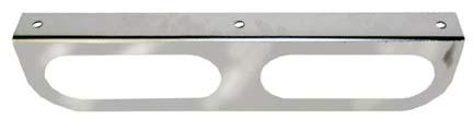 mounting screws Fits all standard mounting applications vsm9812 2 Inch Round Bezel Without Visor Fits all 2
