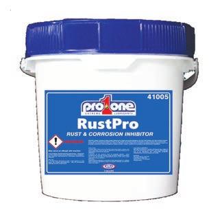 Rust Pro Rust & Corrosion Inhibitor Unsurpassed, Protection Against Rust & Oxidation ProOne Lubricants offers Rust Pro Rust Inhibitor capable of providing up to 5 years protection in indoor storage