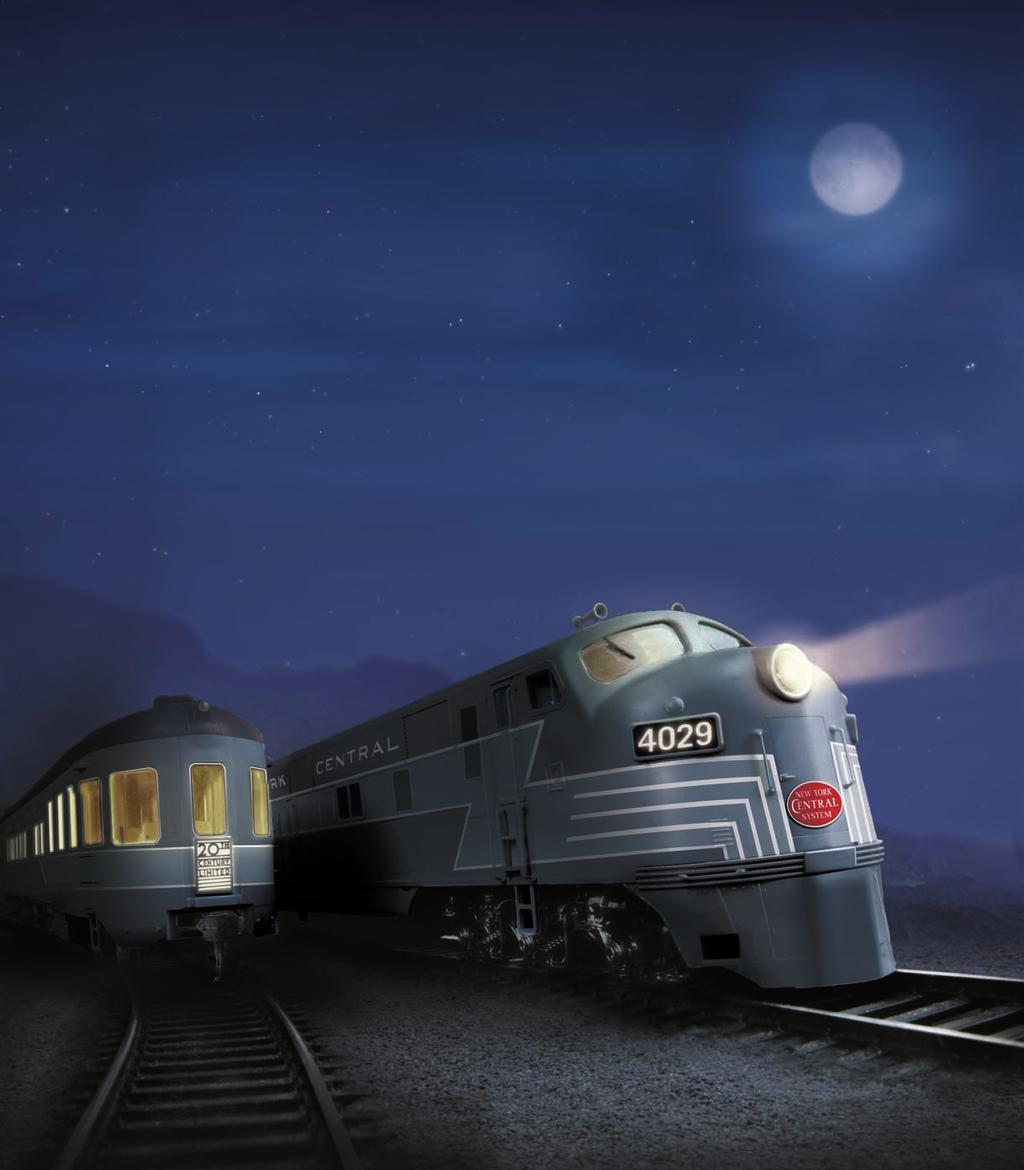 FLYER Your Number One Resource for Model Railroad Product Information RED-T NEWS 20 th Century Limited New from Diesels to Lookout Lounge NEW MODEL PTOS INSIDE Platinum Line N6b Cabin Cars,