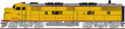 Railway Post Office #2152-53 Notched Side Sills, 8' Nystrom Trucks w/clasp Brakes 932-9211 Yellow & Gray 932-9212 Undecorated Express Car #1 w/conductor s Window #1330-36 Modeler-applied Milwaukee or