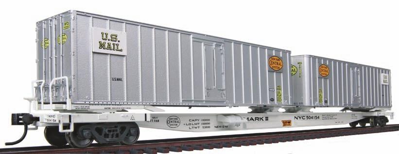 Gold Line Flexi-Van Flat Cars November Delivery Single Car $44.98 Each Limited-Run 2-Pack $89.