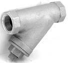 Bronze Y Strainers 145 Y-STRAINER - CAST BRONZE - BRASS PLUG 18 MESH STAINLESS SCREEN 300WOG 150SWP 145T 145C Tap C x C Size