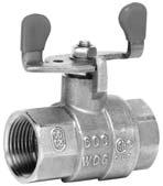 Full Port Brass Ball Valves 759 BALL VALVE - FULL PORT FORGED BRASS 1/4-2 - 150SWP 600WOG 2-1/2-4 - 100SWP 400WOG 759T 759C CSA Approved - 1/2 through 2 Only C x C 759T01 1/4" 15 120 759T02 3/8" 15