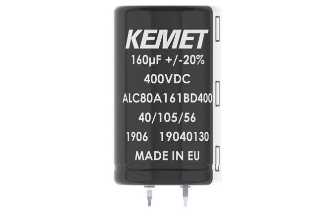 Marking KEMET Logo Rated Capacitance, Capacitance Tolerance Series, Capacitance Code, Voltage Code Date of Manufacture,