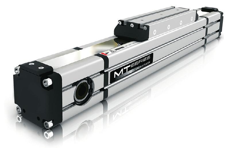 MT Series MTB 80 BELT DRIVEN LINEAR ACTUATOR LINEAR ACTUATOR TECHNOLOGY The MT Series offers a number of profile sizes with multiple design configurations to fit almost any application.