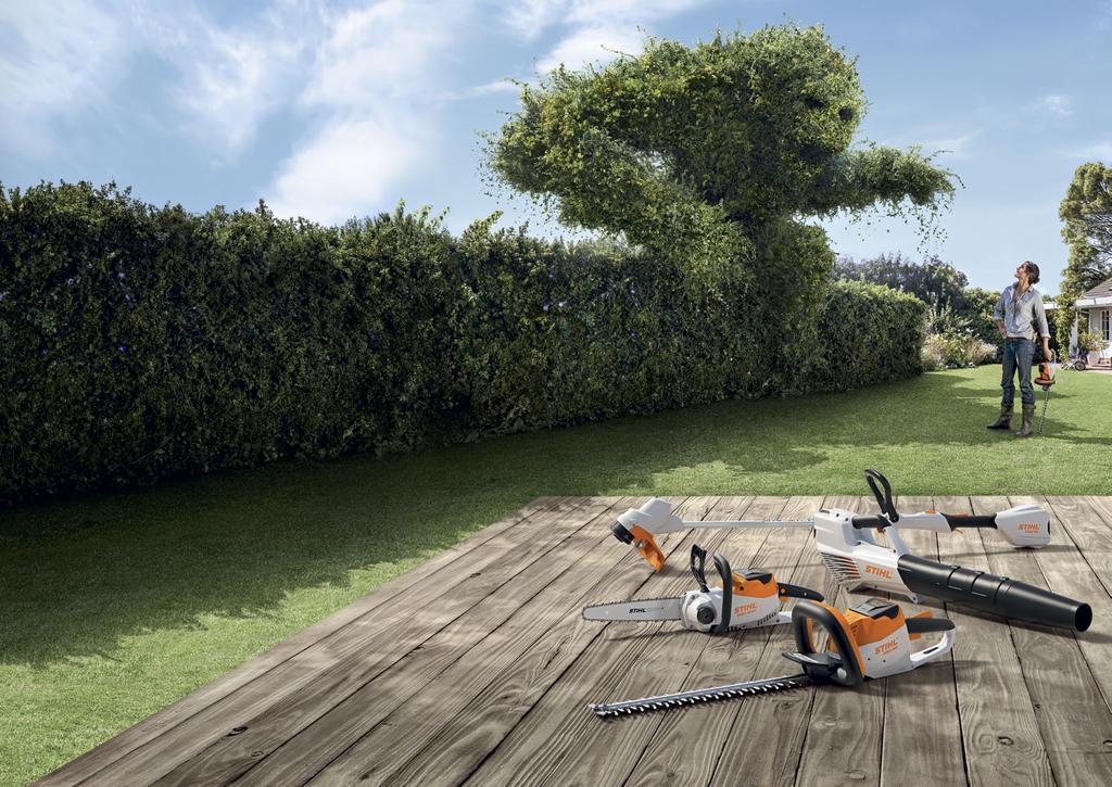 HERE TO HELP: YOUR STIHL APPROVED DEALER For further information and advice: Cordless power. Made by STIHL. Only at your local STIHL Approved Dealer.