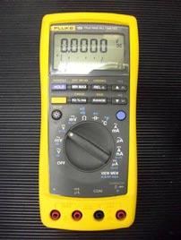 A digital multimeter (an example is shown in Figure 3.1.1) capable of measuring dc and ac voltage and resistance will be required to perform some of the tests.