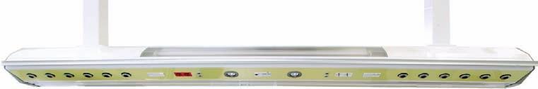Independant MSU Profile dimensions: Width 260 mm Height 220 mm Glider rotatability, horizontal: 340 Weights: Ceiling mounting assembly, complete Media supply unit 60 kg 10 kg per meter Independant