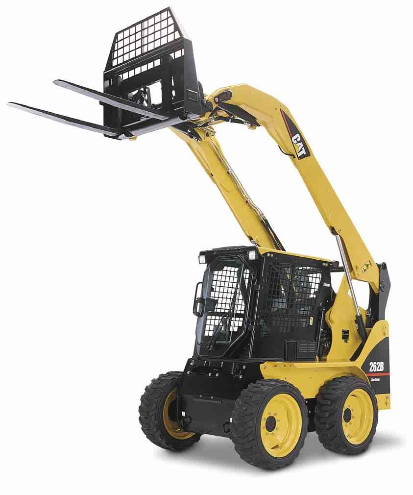 Vertical Lift Loader Linkage Vertical lift loader linkage gives these Skid Steer Loaders more lift height, longer reach at maximum lift height, and a near vertical lift path compared to conventional