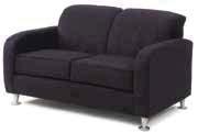 D x 36 H Grammercy Loveseat Charcoal Leather 57 L x