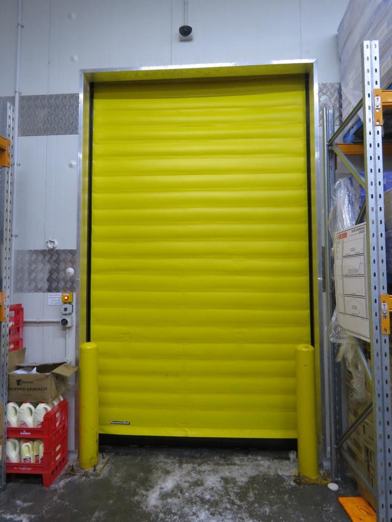 Designed For Freezer Doorways With A Continuous Flow Of Traffic RAPID ACTING The Ulti-Roll Frigo 1 Door has an opening speed of up to 1.5m/second.