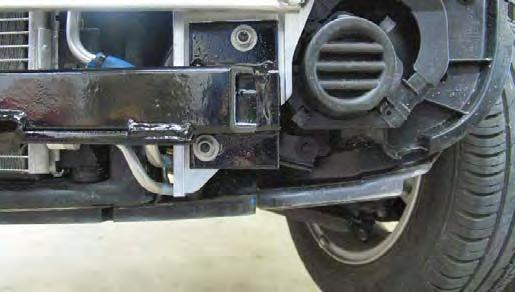 Hold fascia as close to its original location as possible on the vehicle.