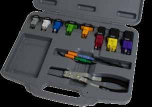 60660 Delux e Relay Test Kit Includes 8 Jumpers to Fit Most Popular Relays. Also Includes Test Lead Kit and Relay Puller Pliers.