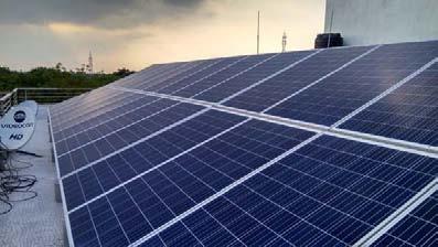 BEST IN CLASS PRODUCTS Solar panels are manufactured in world class MNRE approved facilities.