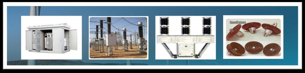 Sub-Stations, Poles & Line Hardware, Light & Light Fittings, Conveyors and Idlers.
