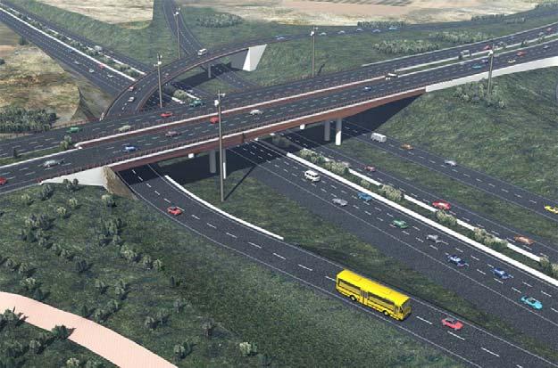 WORKS DESCRIPTION Of all the works included in the project, two are worth highlighting: STRUCTURES ON THE LLIRIA HIGHWAY INTERSECTION.