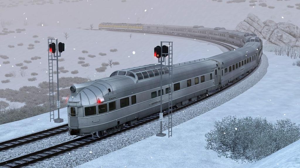 renamed the Rio Grande Zephyr. Operating triweekly in each direction, the RGZ utilized ex-california Zephyr equipment.