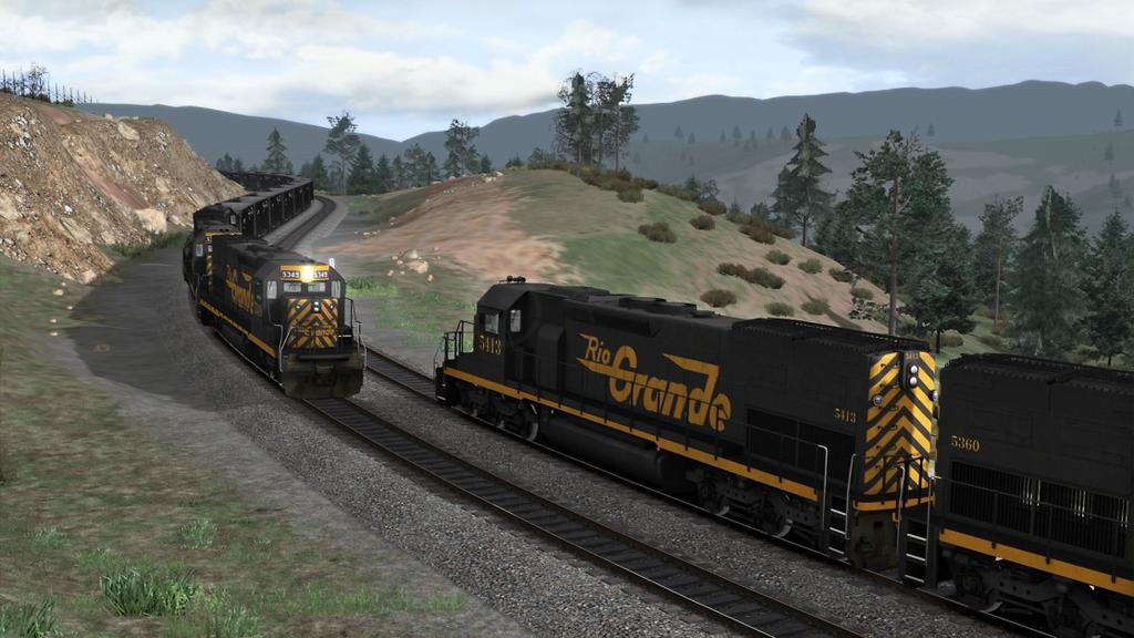 [SLC 1.04] D&RGW TRAIN 733, PART 1 D&RGW Train 733 totted coal mined in Carbon County, Utah from Columbia Jct. to the sprawling Geneva Steel Works west of Provo.