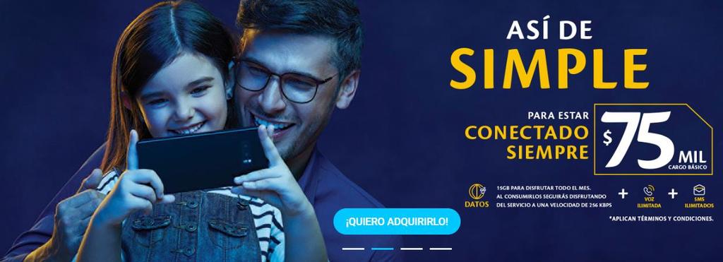 2 New initiatives to accelerate growth in Mobile Simplifying postpaid offer in Colombia Simplified the offer